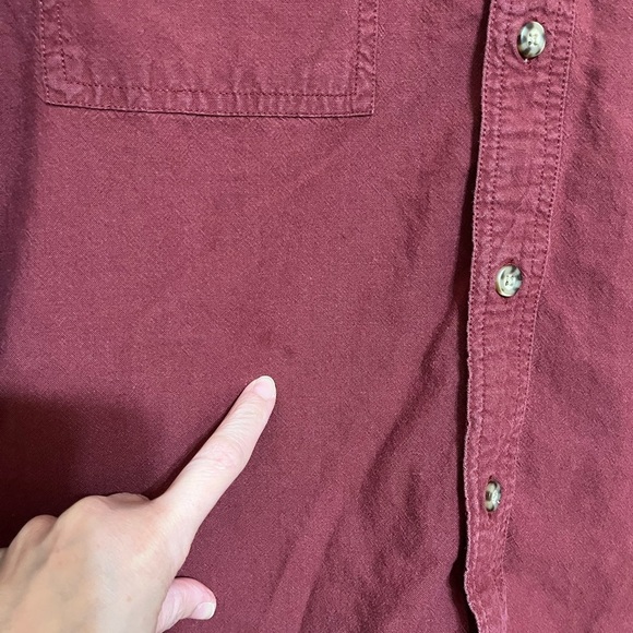 Carharttt SS Button Up Shirt Sz XL - Picture 4 of 8